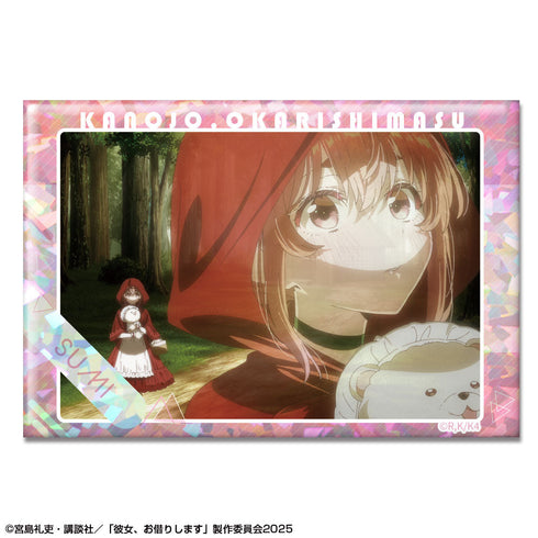 『彼女、お借りします』ホログラム缶バッジ Ver.3 デザイン13(桜沢墨)